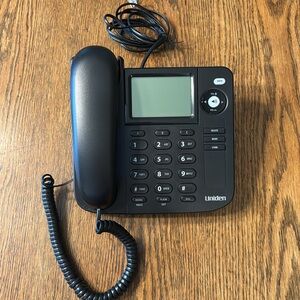Uniden Black Corded Phone